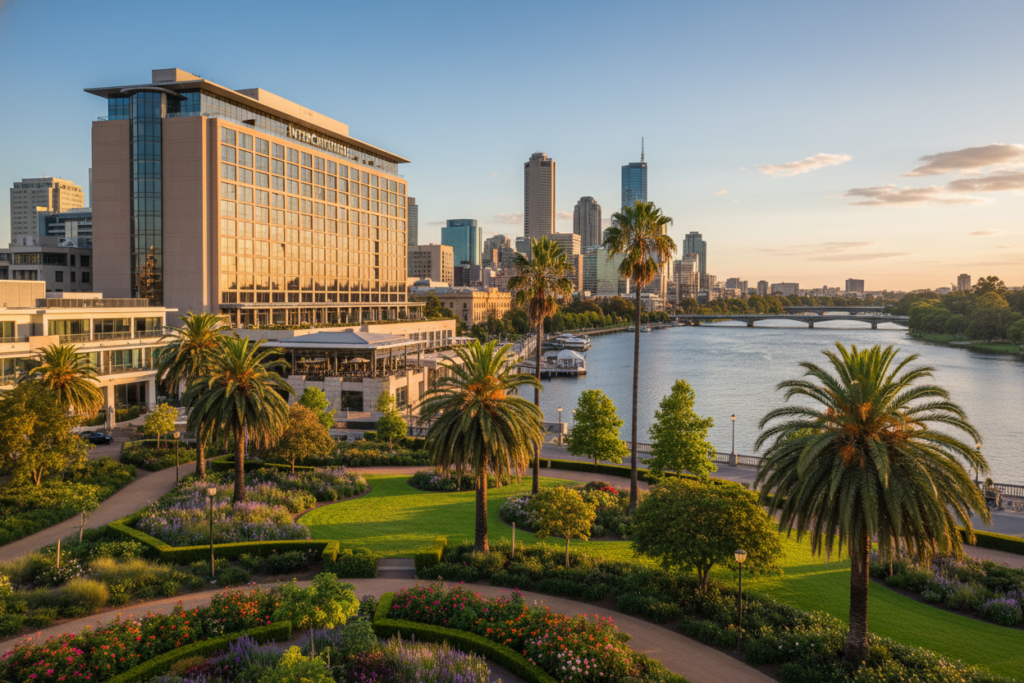 InterContinental Adelaide river view InterContinental Adelaide river view