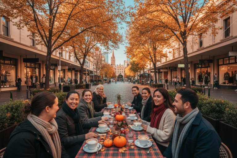 autumn weekend in melbourne