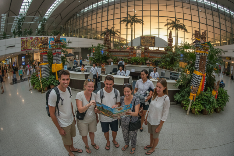 bali airport arrival guide for australians