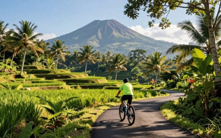 cycling in bali