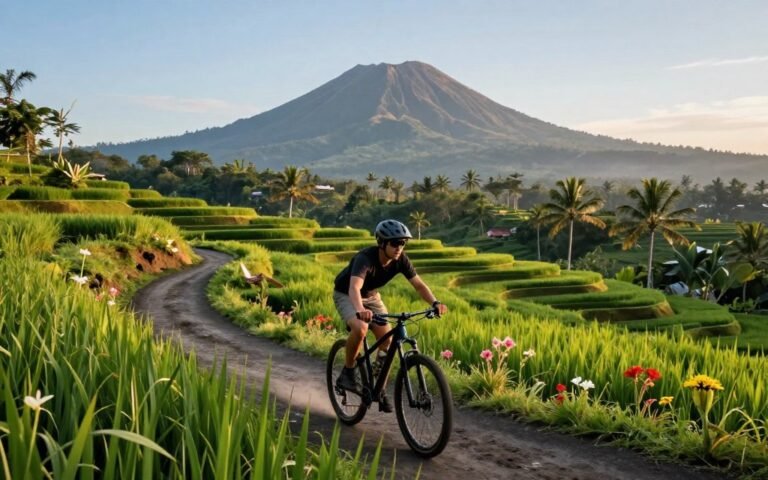 downhill cycling bali