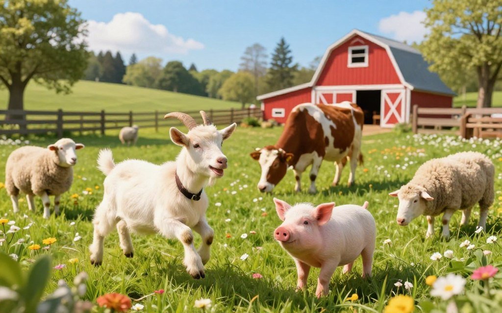 friendly farm animals friendly farm animals