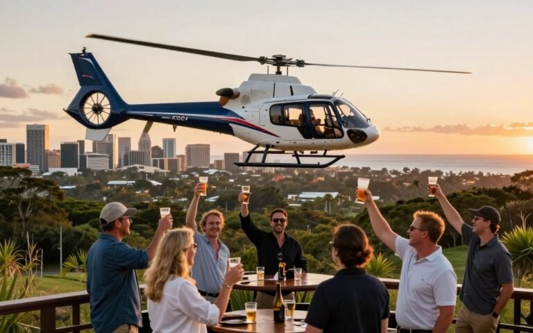 helicopter pub crawl darwin