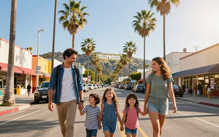 family trip los angeles