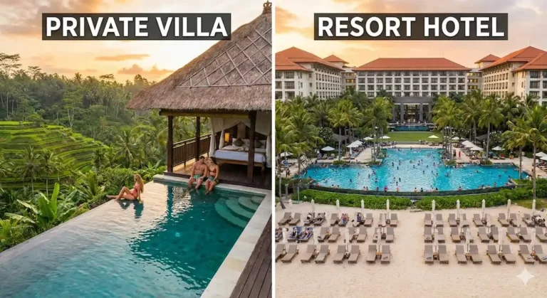 Villa Over a Hotel in Bali