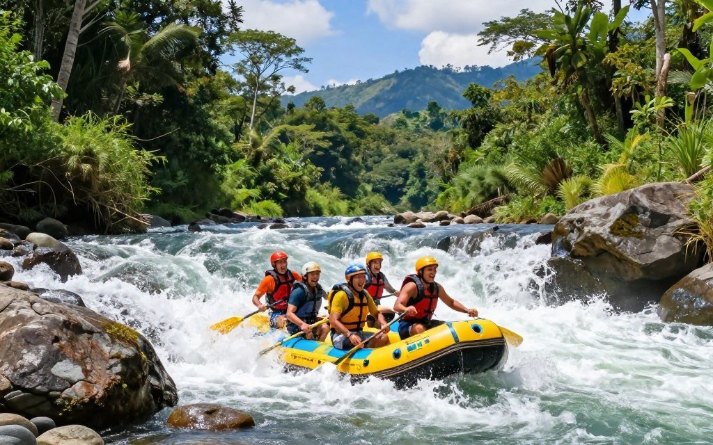 telaga waja rafting